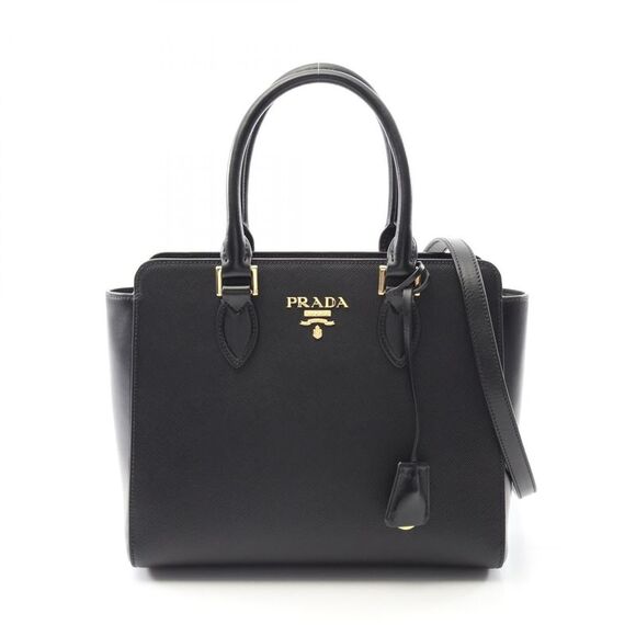 Pre Loved prada Women black | black Handbags - Picture 1 of 6